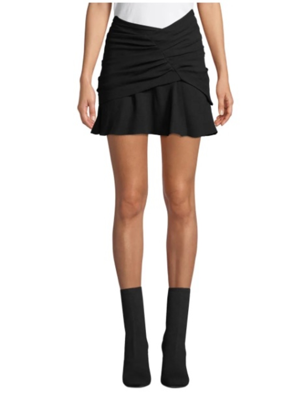 IRO locus wrap mini skirt